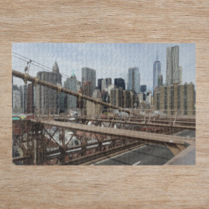 New York City Lower Manhattan Skyline Puzzle