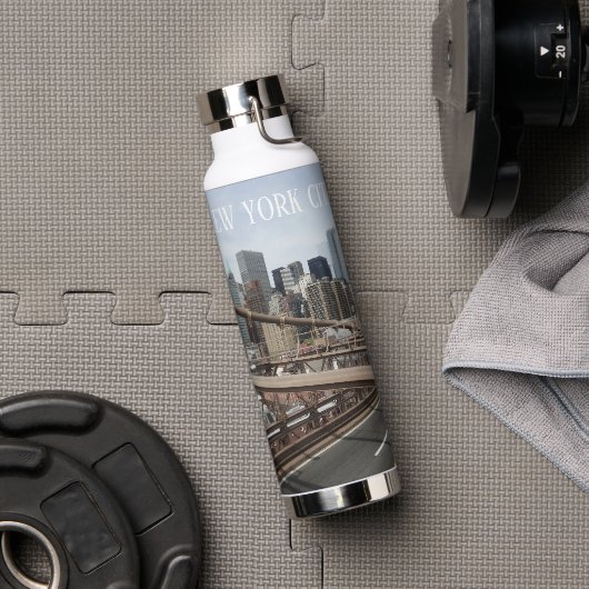 New York City Lower Manhattan Skyline Trinkflasche (Fitnessstudio)
