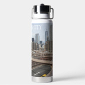 New York City Lower Manhattan Skyline Trinkflasche (Hinten)