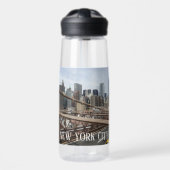 New York City Lower Manhattan Skyline Trinkflasche (Vorne)
