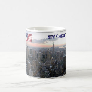 New York City - Luftaufnahme - USA - Kaffeetasse