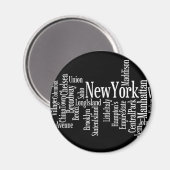 New York City Magnet (Vorderseite/Rückseite)
