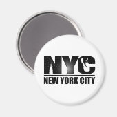New York City Magnet (Vorderseite/Rückseite)