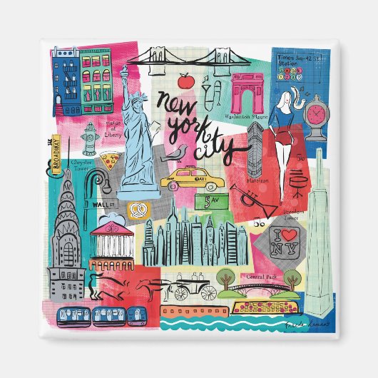 New York City Magnet (Vorne)