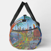 New York City Malerei Duffle Bag (Rechts)