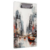 New York City, malte Landschaft. Klemmbrett (Rechts)