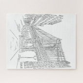 New York City Manhattan Bridge Jigsaw Puzzle (Horizontal)