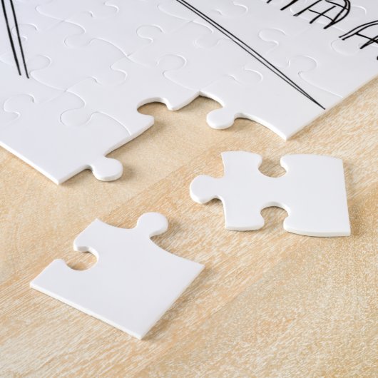 New York City Manhattan Bridge Jigsaw Puzzle (Seite)