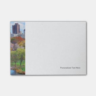 New York City Manhattan Central Park Panorama Post-it Klebezettel
