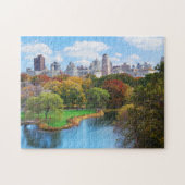 New York City Manhattan Central Park Panorama Puzzle (Horizontal)