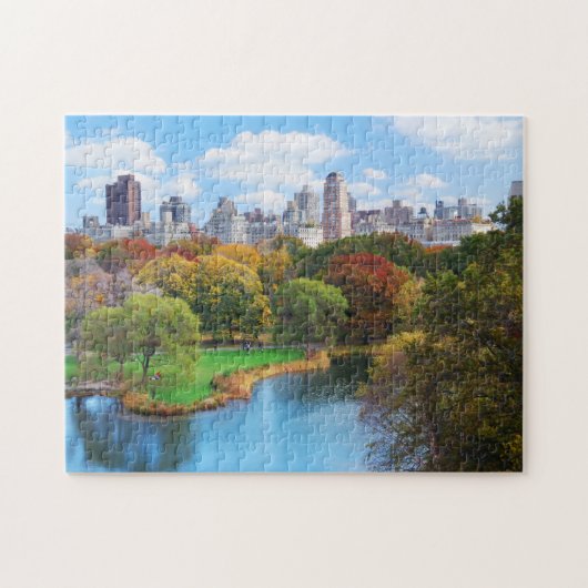 New York City Manhattan Central Park Panorama Puzzle (Horizontal)