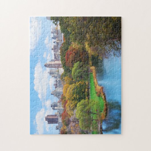 New York City Manhattan Central Park Panorama Puzzle (Vertikal)