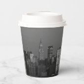 New York City Manhattan Empire State Gebäude Cool Pappbecher (Rückseite)