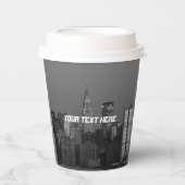 New York City Manhattan Empire State Gebäude Cool Pappbecher (Vorderseite)