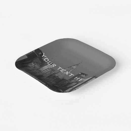 New York City Manhattan Empire State Gebäude Pape Pappteller (Gewinkelt)