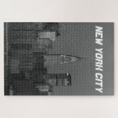 New York City Manhattan Empire State Gebäude Puzzle (Horizontal)