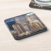 New York City Manhattan Getränkeuntersetzer (Linke Seite)