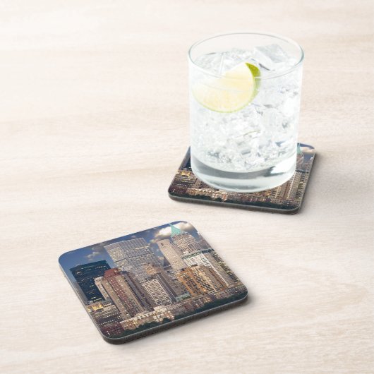 New York City Manhattan Getränkeuntersetzer (Rechte Seite)