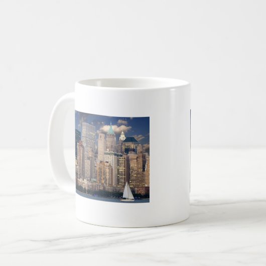 New York City Manhattan Kaffeetasse (Vorderseite Links)