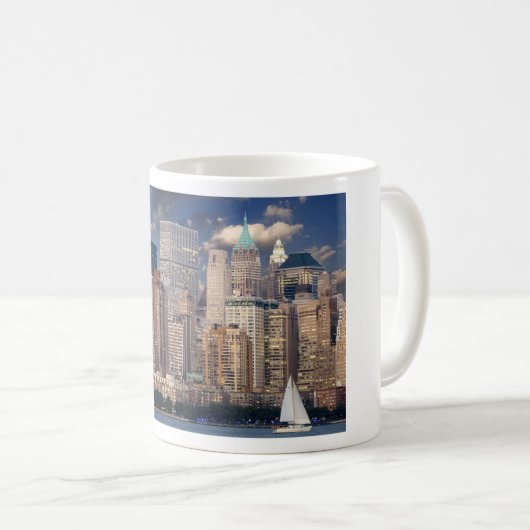 New York City Manhattan Kaffeetasse (VorderseiteRechts)