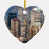 New York City Manhattan Keramik Ornament (Vorne)