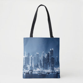 New York City Manhattan Landschaftlich Skyline Tasche