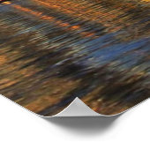 New York City Manhattan Night Poster (Ecke)