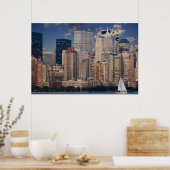 New York City Manhattan Poster (Küche)