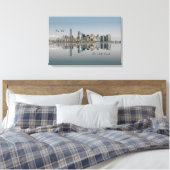 New York City Manhattan Skyline Leinwanddruck (Insitu (Schlafzimmer))