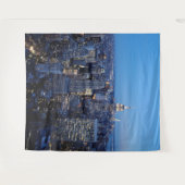 New York City Manhattan Skyline Mural| Mauer Wandteppich (Vorderseite (Horizontal))