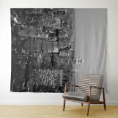 New York City Manhattan Skyline Mural| Mauer Wandteppich (Beispiel (Horizontal))