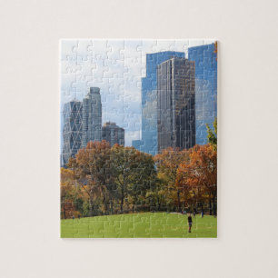 New York City Manhattan Skyline-Panorama für Puzzle