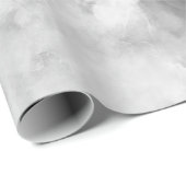 New York City Manhattan Skyline - Schwarz-Weiß Geschenkpapier (Rolleneckpunkt)