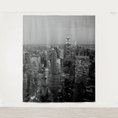 New York City Manhattan Skyline Wall Art Mural Wandteppich (Vorderseite)