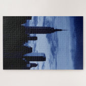 New York City Manhattan Skyscrappers Puzzle (Horizontal)
