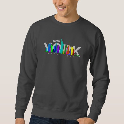 New York City | Männerpullover Sweatshirt (Vorderseite)