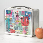 New York City Metall Brotdose (Beispiel)