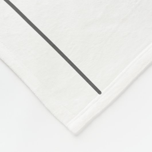 New York City Minimal Line Fleecedecke (Ecke)