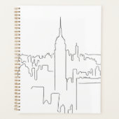 New York City Minimal Line Planer (Vorderseite)