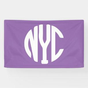 New York City Monogramm Banner