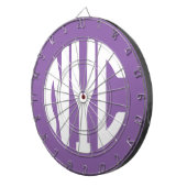 New York City Monogramm Dartscheibe (Vorderseite rechts)