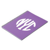 New York City Monogramm Notizblock (Linke Seite)