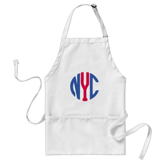 New York City Monogramm Schürze (Vorne)
