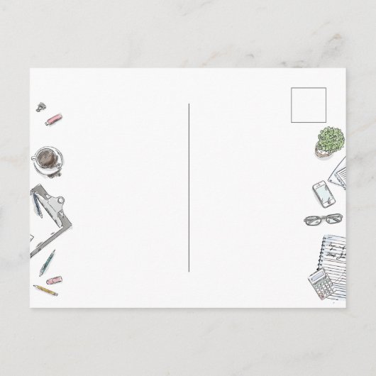 New York City Moskation Ankündigung Postcard (Rückseite)