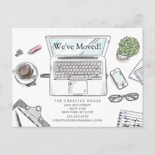 New York City Moskation Ankündigung Postcard (Vorderseite)