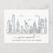 New York City Moskation Ankündigung Postcard (Vorderseite)