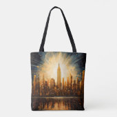 New York City Mustertasche ist ein stilvolles Acce Tasche (Rückseite)