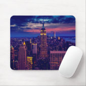 New York City - Nacht Mousepad (Mit Mouse)