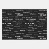 New York City Neighbour Wrapping Paper Sheets Geschenkpapier Set (Vorderseite 2)