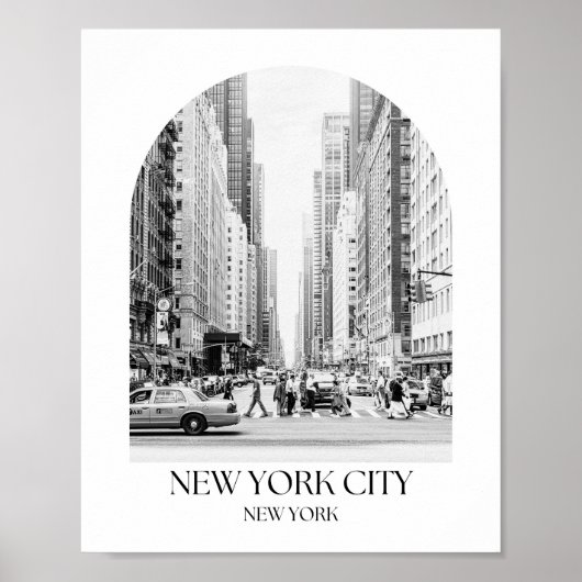 New York City New York Arch Foto Print Poster (Vorne)